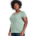 thumbnail image 2 of George Plus Women's V-Neckline Tee, 2 of 6