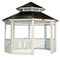 thumbnail image 1 of Kiosque de jardin - 3,6 X 3,6 M, 1 of 2