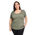 thumbnail image 1 of Iyla Plus Women's Crew Neckline Tee, 1 of 6