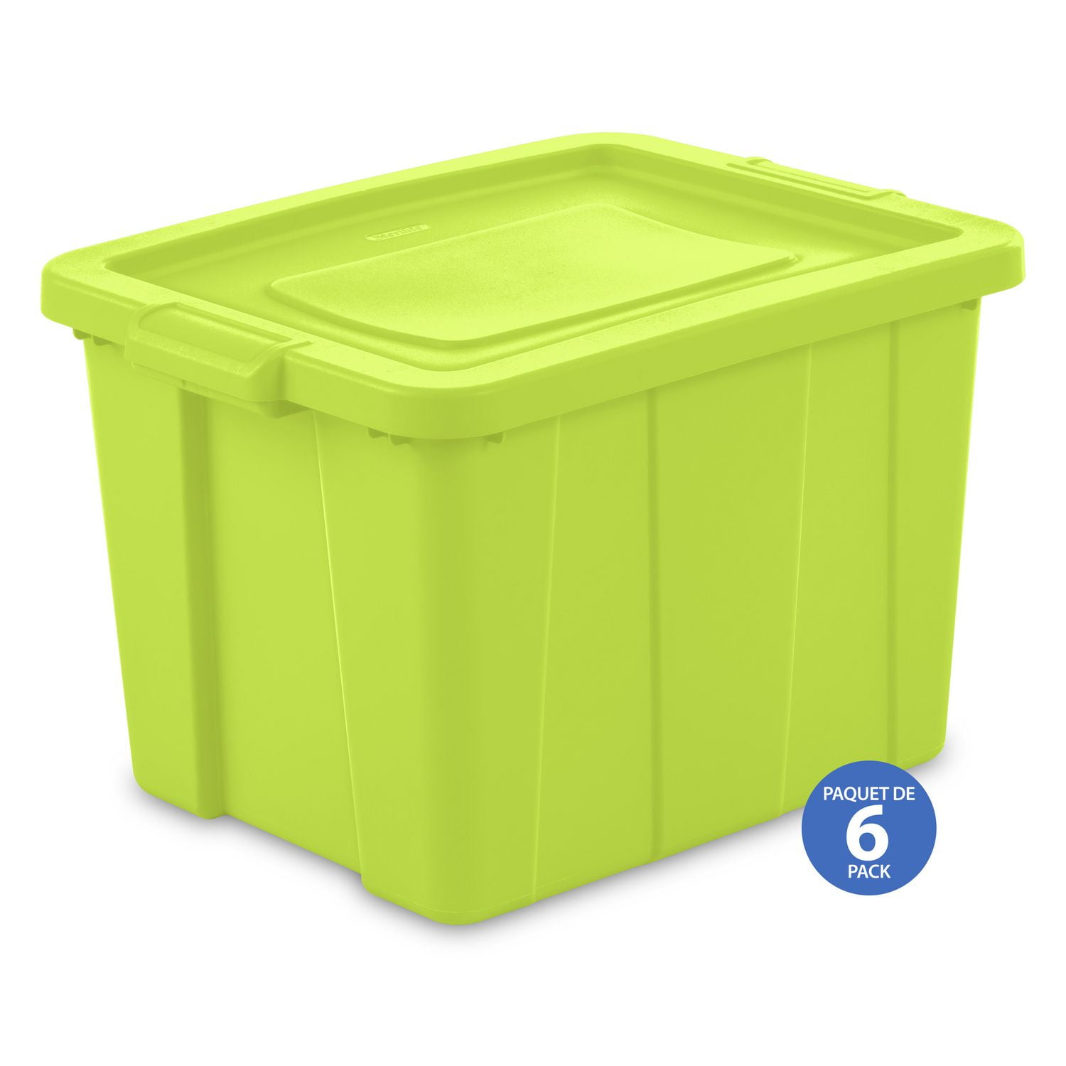 Sterilite Tuff1 Storage Container 68l Green 6pk Canada
