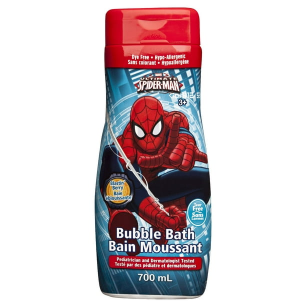 Marvel Spiderman Tear Free Bubble Bath