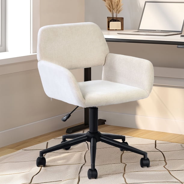 Homy Casa Ergonomic Office Chair with Upholstery - Task Chair with ...