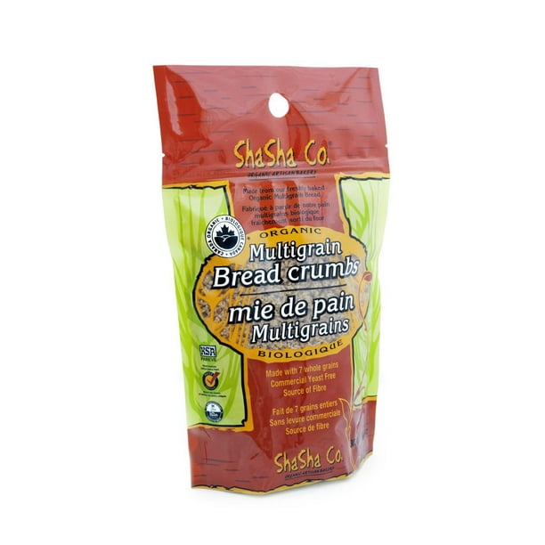 ShaSha Co. Organic Multigrain Bread Crumbs Walmart.ca