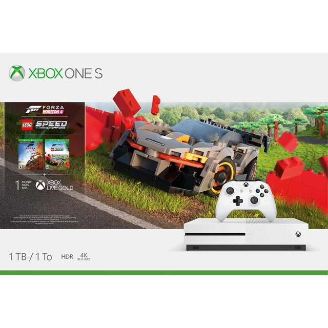 Xbox One S 1TB Console - Forza Horizon 4 LEGO Speed Champions Bundle