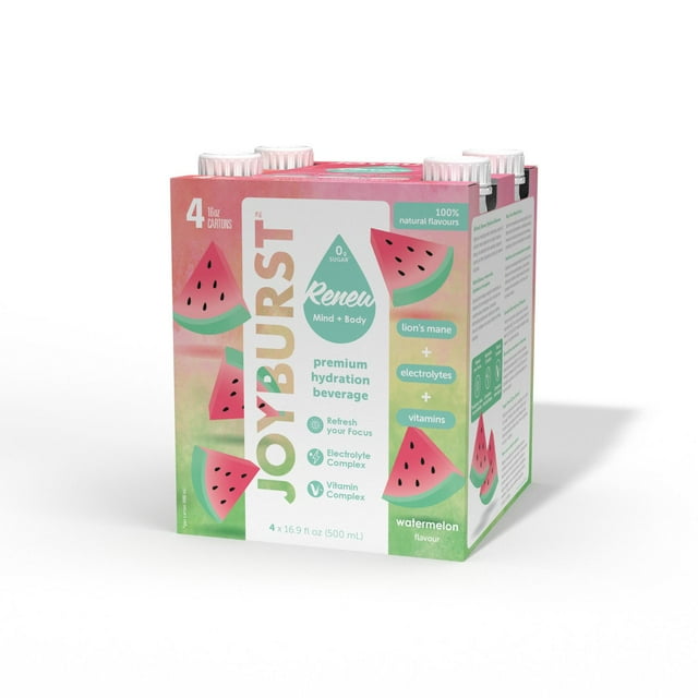 Joyburst Hydration Watermelon, 4 x 500 ml