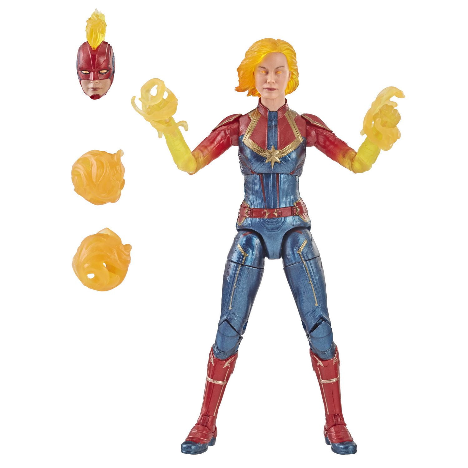 Marvel legends captain marvel deals binary walmart