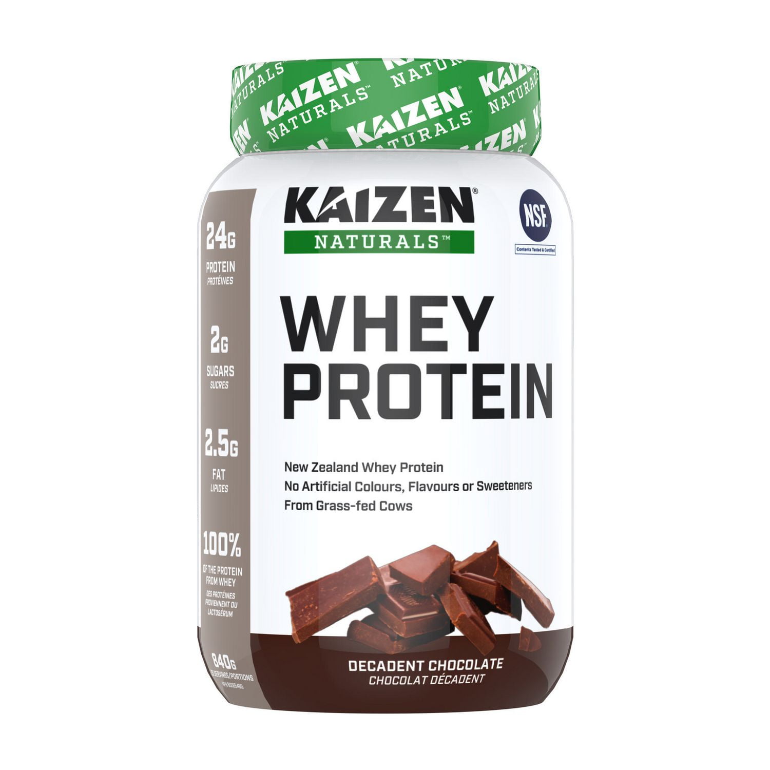 Kaizen Naturals Whey Isolate Protein Powder 2 Kg Chocolate at Crystal