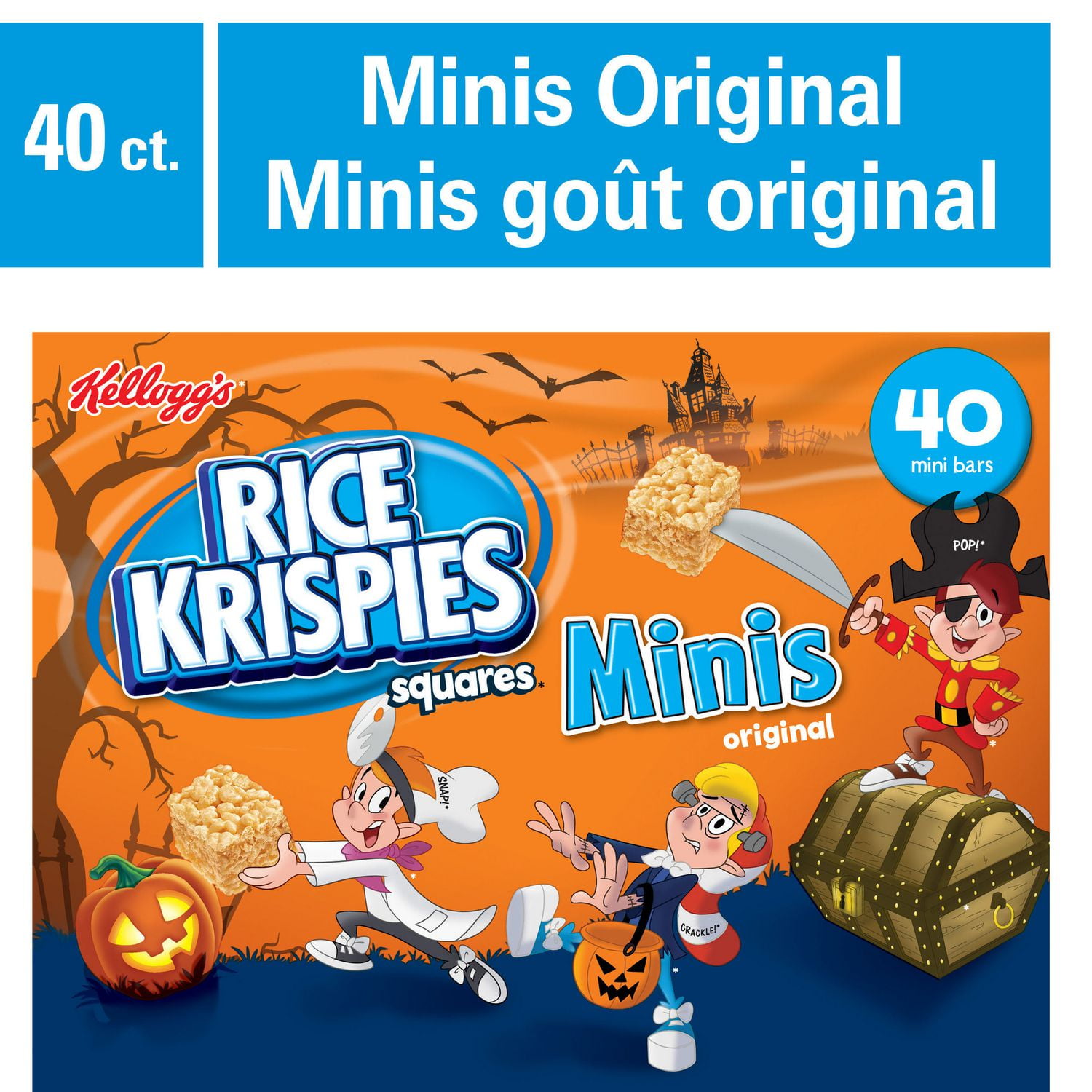 Kellogg’s Rice Krispies Mini Square Cereal Bars Walmart Canada