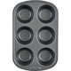 Goodcook Non-Stick Texas Muffin Pan, 6 Cup - image 1 of 2