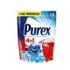 Sachets 4 en 1 de détergent à lessive liquide Purex Oxi Plus 19 brassées – image 1 sur 1