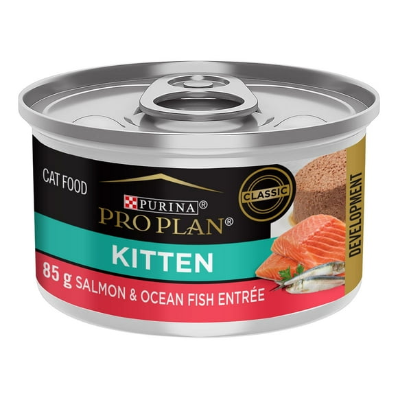 Purina Pro Plan Development Salmon & Ocean Fish Entrée, Wet Kitten Food 85 g
