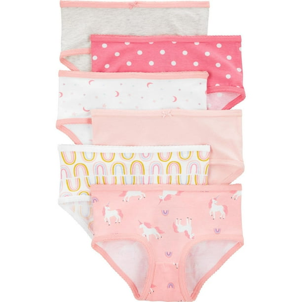 Carter's Child of Mine Toddler Girls' Underwear - Unicorn, 2T-5T