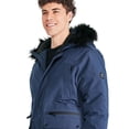 thumbnail image 2 of Canadiana Men's Faux Fur Trim Hooded Parka, 2 of 6
