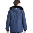 thumbnail image 3 of Canadiana Men's Faux Fur Trim Hooded Parka, 3 of 6