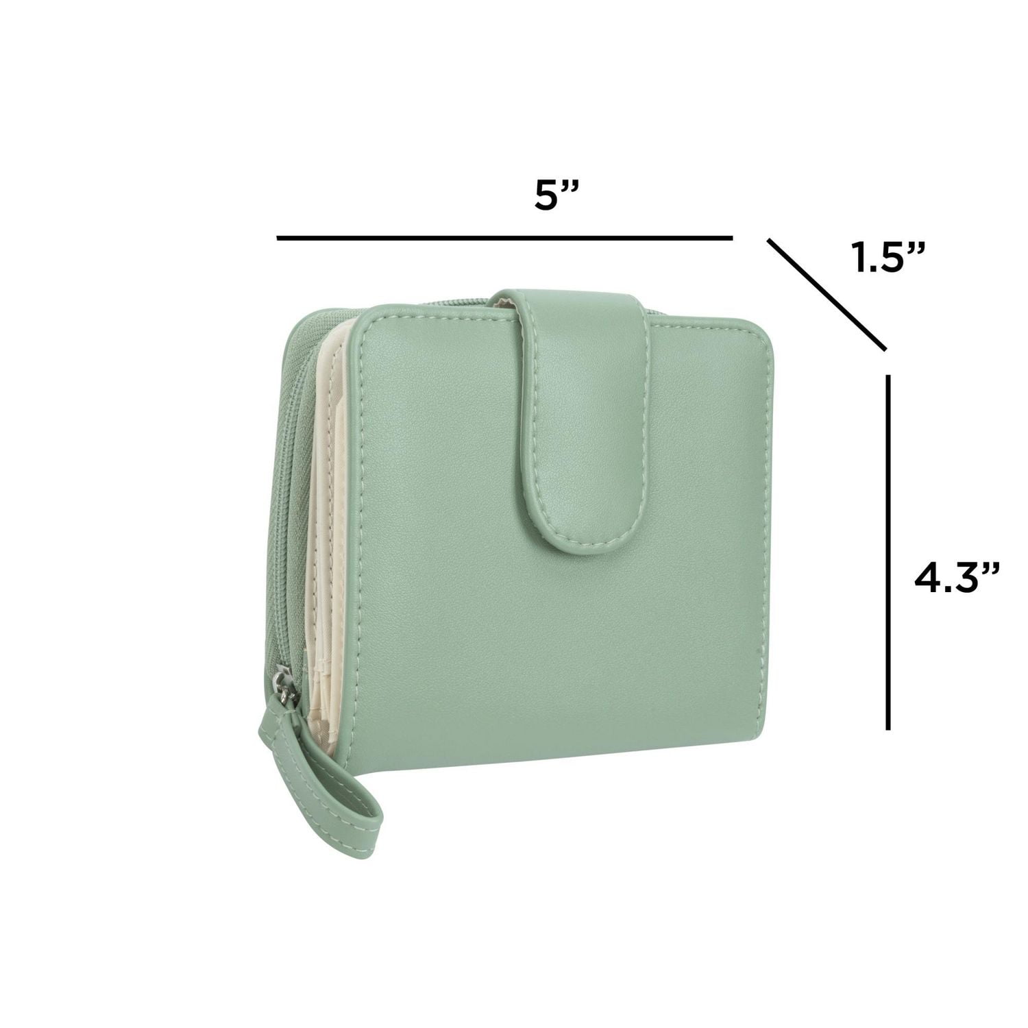 Time And Tru Tab Multi Card French Purse