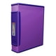 Storex Duratech Cartables de Présentation à Couverture rigide/ 2"-po/Violet (4 unités /paquet) – image 2 sur 3