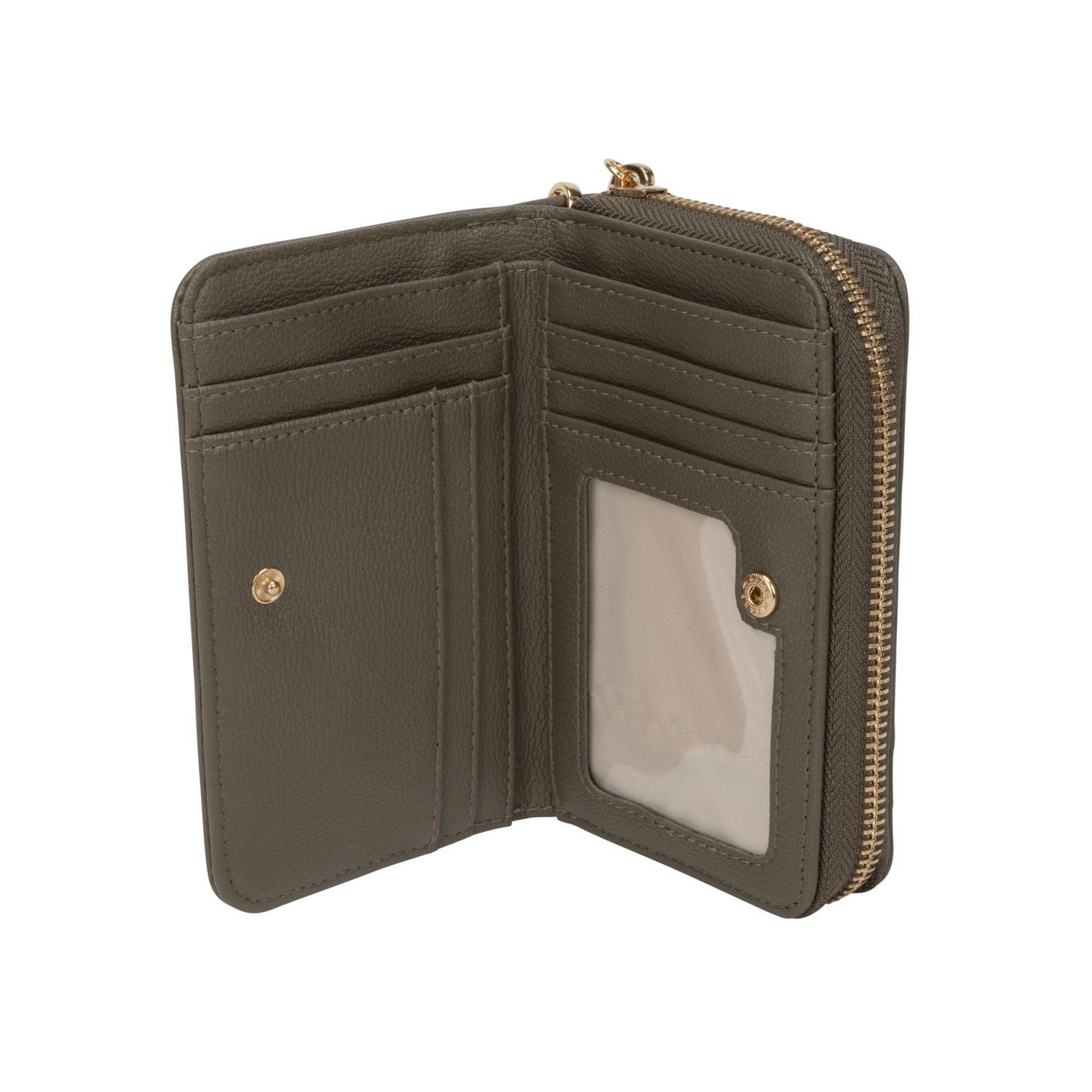 Time And Tru Medium Zip Around Wallet