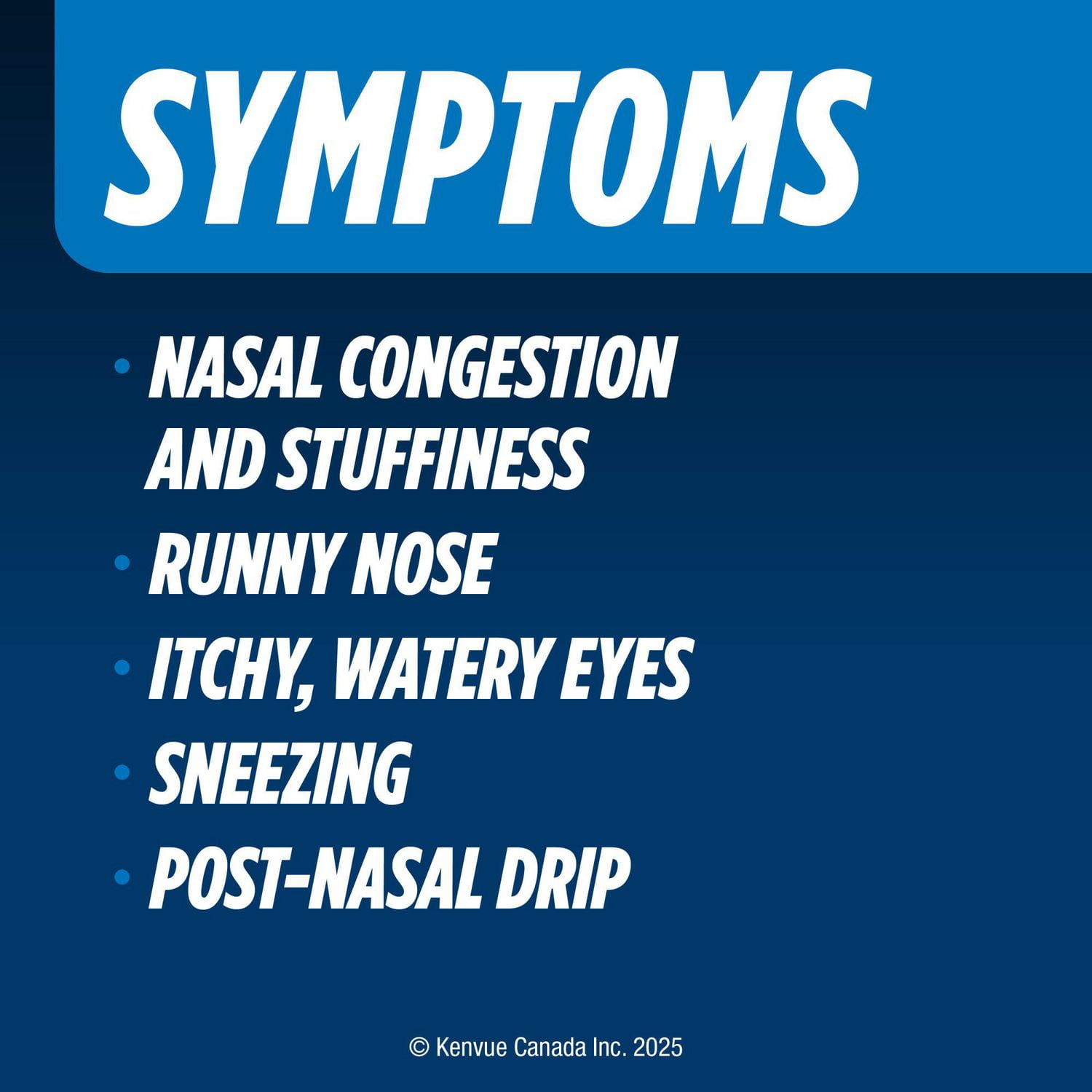 Reactine Régulier, comprimés antiallergiques/antihistaminiques, chlorhydrate de cétirizine à 5 mg,  soulagement 24 hr