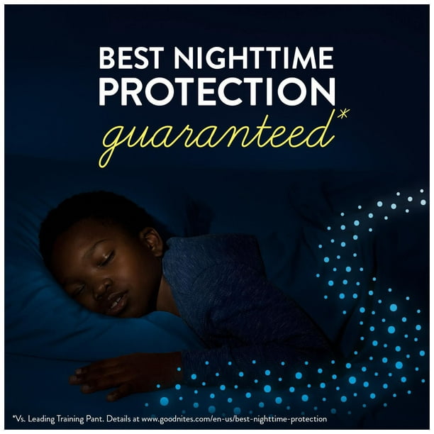 Goodnites TRU-FIT Underwear w/ Nighttime Protection Starter Pack Girls S/M