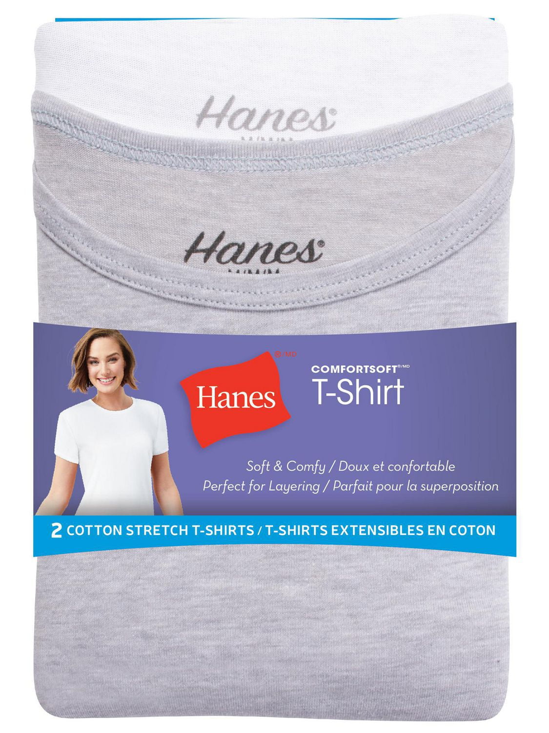 T-shirt stretch femme