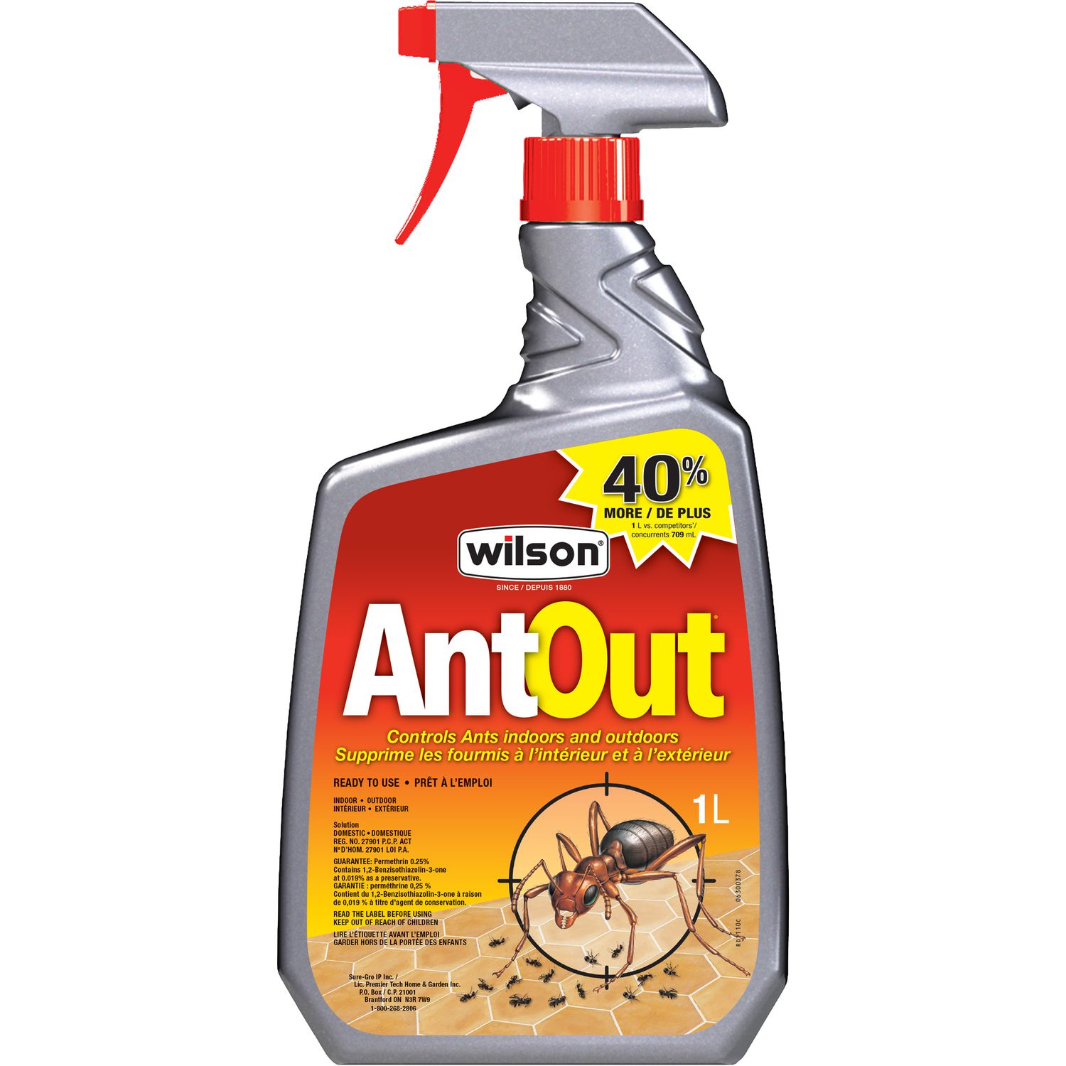 Anti-fourmis intérieur ou extérieur très efficace - Achat en ligne