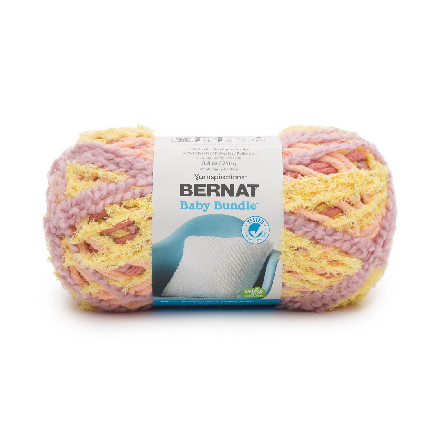 Bernat Baby Bundle Yarn 250g 8.8oz Rainy Day Walmart