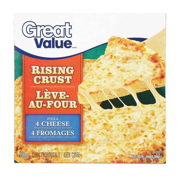 Great Value Rising Crust 4 Cheese Pizza Walmart.ca