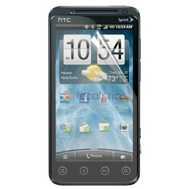 Protecteur d'écran Exian pour HTC Evo 3D - anti-reflet, 2 pièces