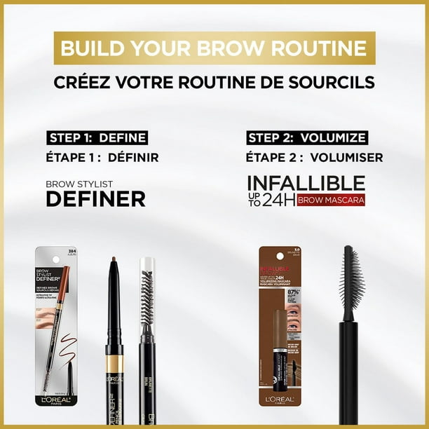 L'Oréal Paris Brow Stylist Definer Waterproof Eyebrow Pencil, Mechanical Eyebrow  Pencil 