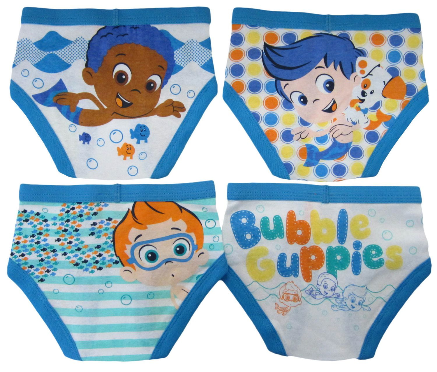 Nickelodeon Boys Bubble Guppies 4 Pack Briefs Walmart.ca