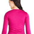 thumbnail image 3 of George Women's Side Ruched Tee, 3 of 6