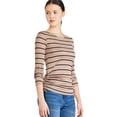 thumbnail image 2 of George Women's Side Ruched Tee, 2 of 6