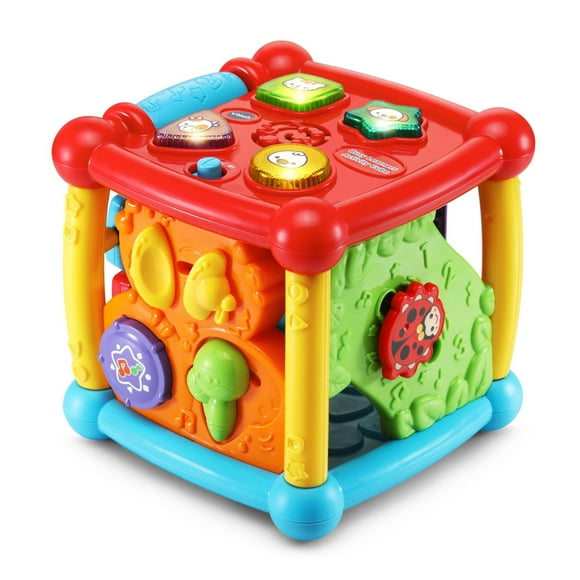 VTech Busy Learners Activity Cube -  French Version, 6 to 36 months