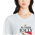 thumbnail image 4 of George Women's Christmas Short Sleeve Tee, 4 of 6