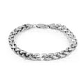 thumbnail image 1 of Stingray men's high polished braided bracelet, 1 of 2