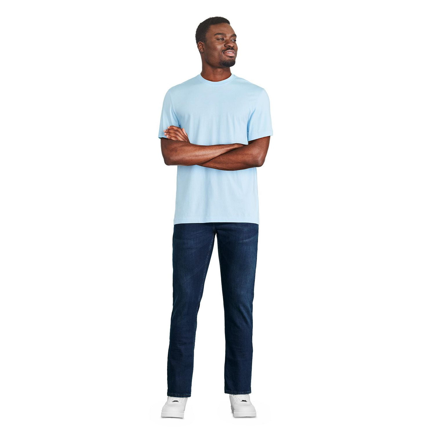 T-shirt de base George pour hommes Tailles P-TG