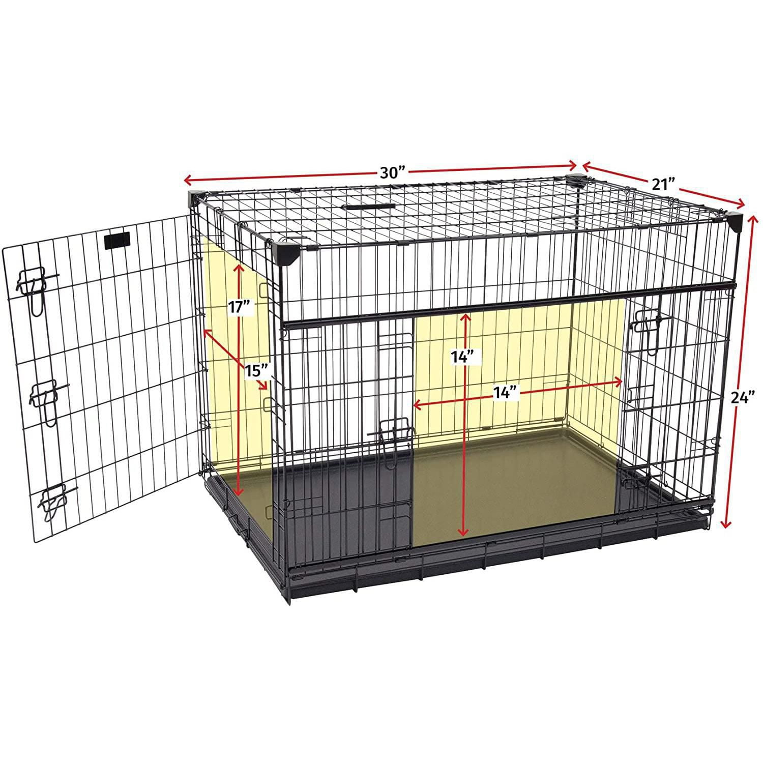 Dog crate 30 inches hot sale high