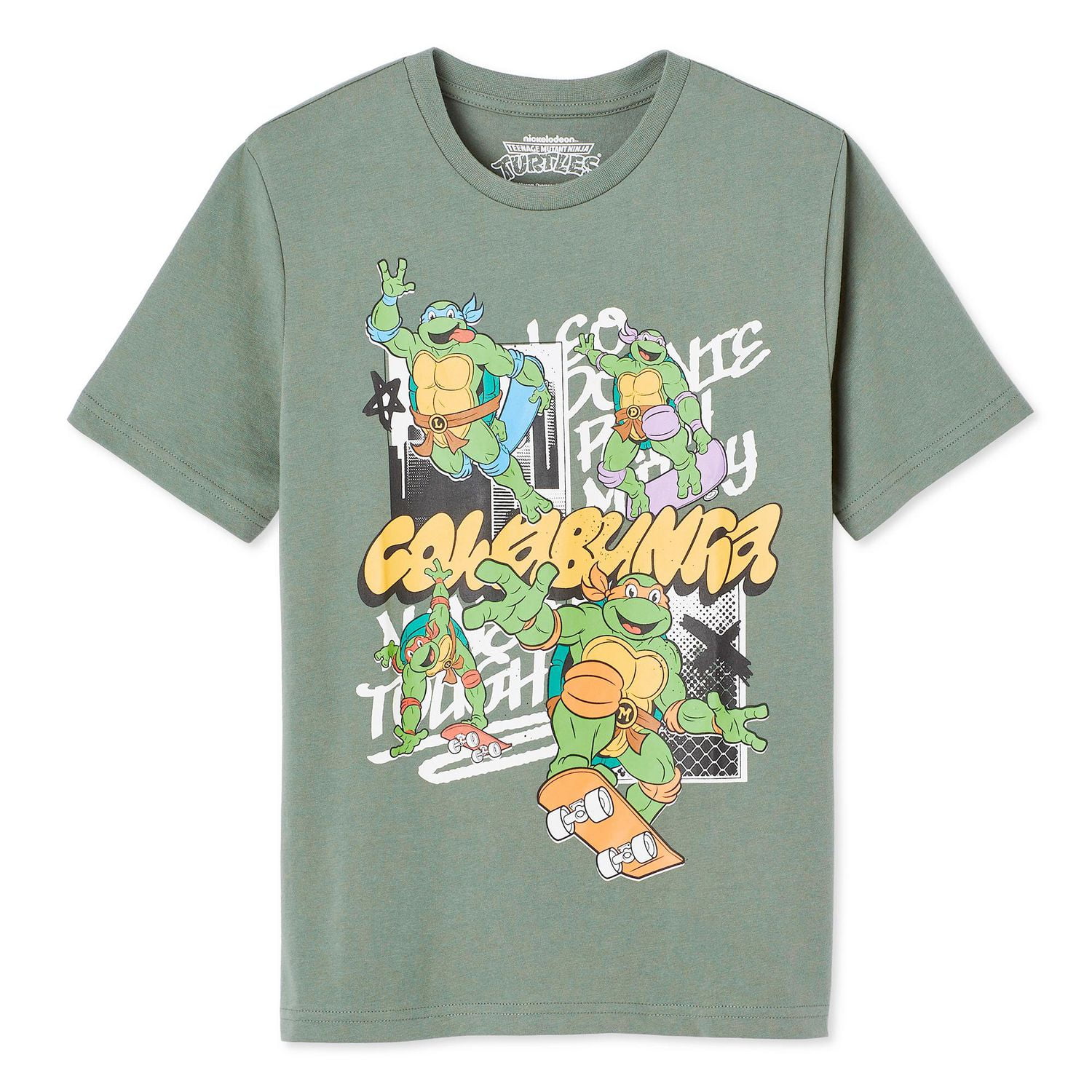 Teenage Mutant Ninja Turtles Boys' Graphic Tee, Sizes XS-L