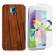 Étui Exian pour Samsung Galaxy S5 à motif de grain de bois – image 1 sur 2
