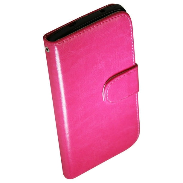 Étui pour Nexus 5 d’Exian - portefeuille en cuir avec fentes de cartes