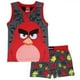 Ensemble 2 pièces pyjama Angry Birds sans manches pour garçons – image 1 sur 1
