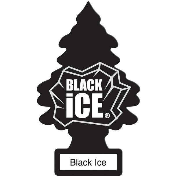 Little Tree - Black Ice Air Freshener (Pack of 4), 4 pack - Foods Co.