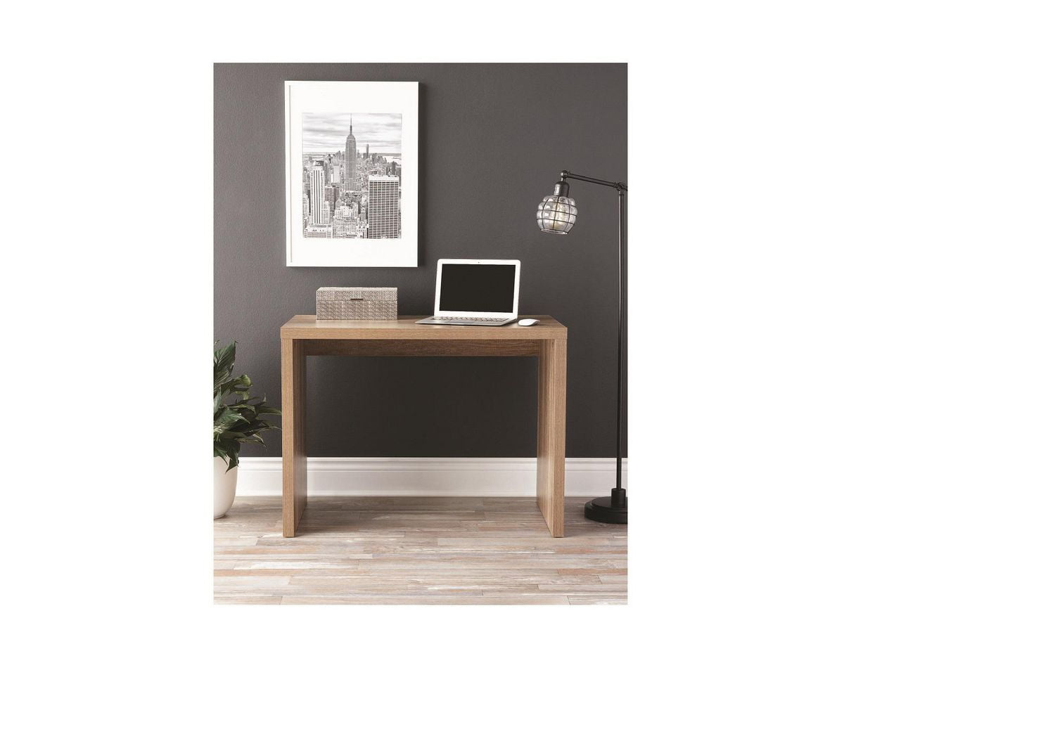 Hometrends rustic oak desk discount