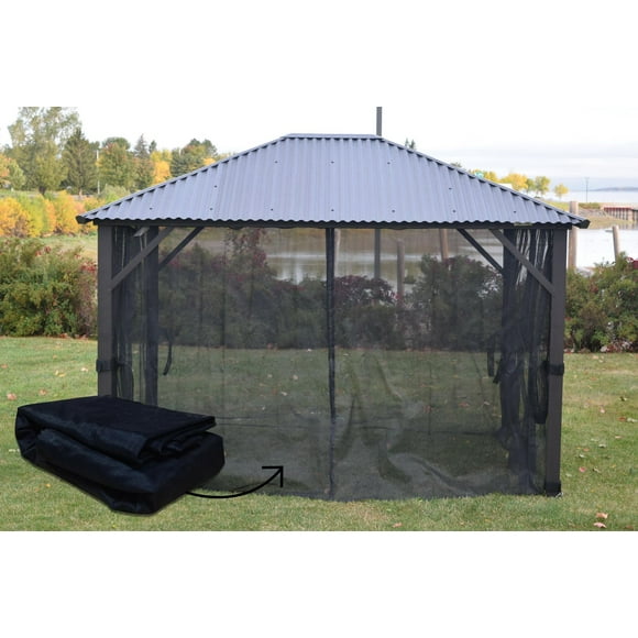 Moustiquaire pour gazebo 12'x16'