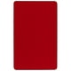 Table d'activité rectangulaire portable en stratifié rouge thermique de 30 po larg. X 72 po long. - Pieds courts réglables en hauteur – image 3 sur 3