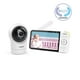 VTech Le moniteur vidéo Wi-Fi intelligent pour bébé avec écran de 5 po et caméra HD 1080p à panoramique et inclinaison à 360 degrés, blanc RM5764HD de VTech RM5764 – image 1 sur 7
