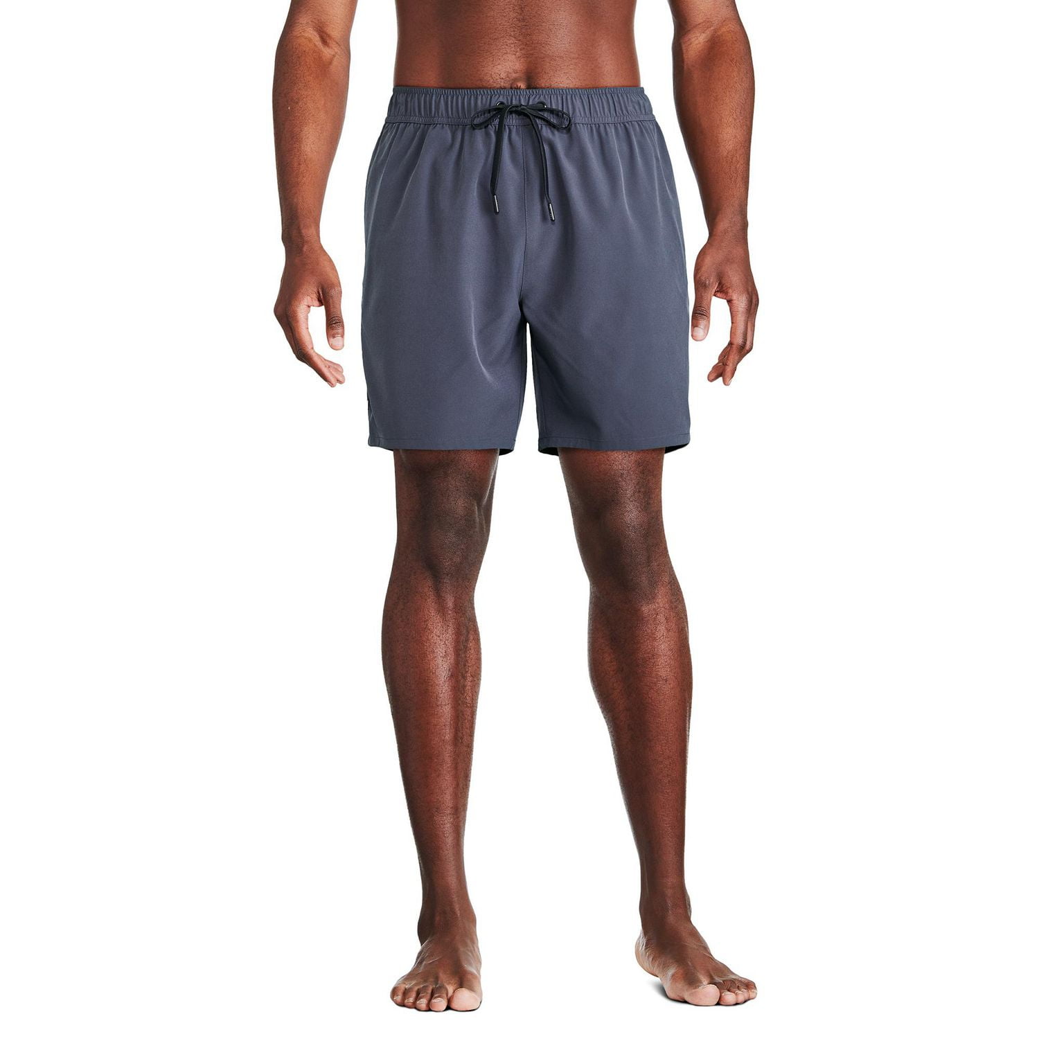 Reebok Men's Solid Logo 7 Inch Boardshort
