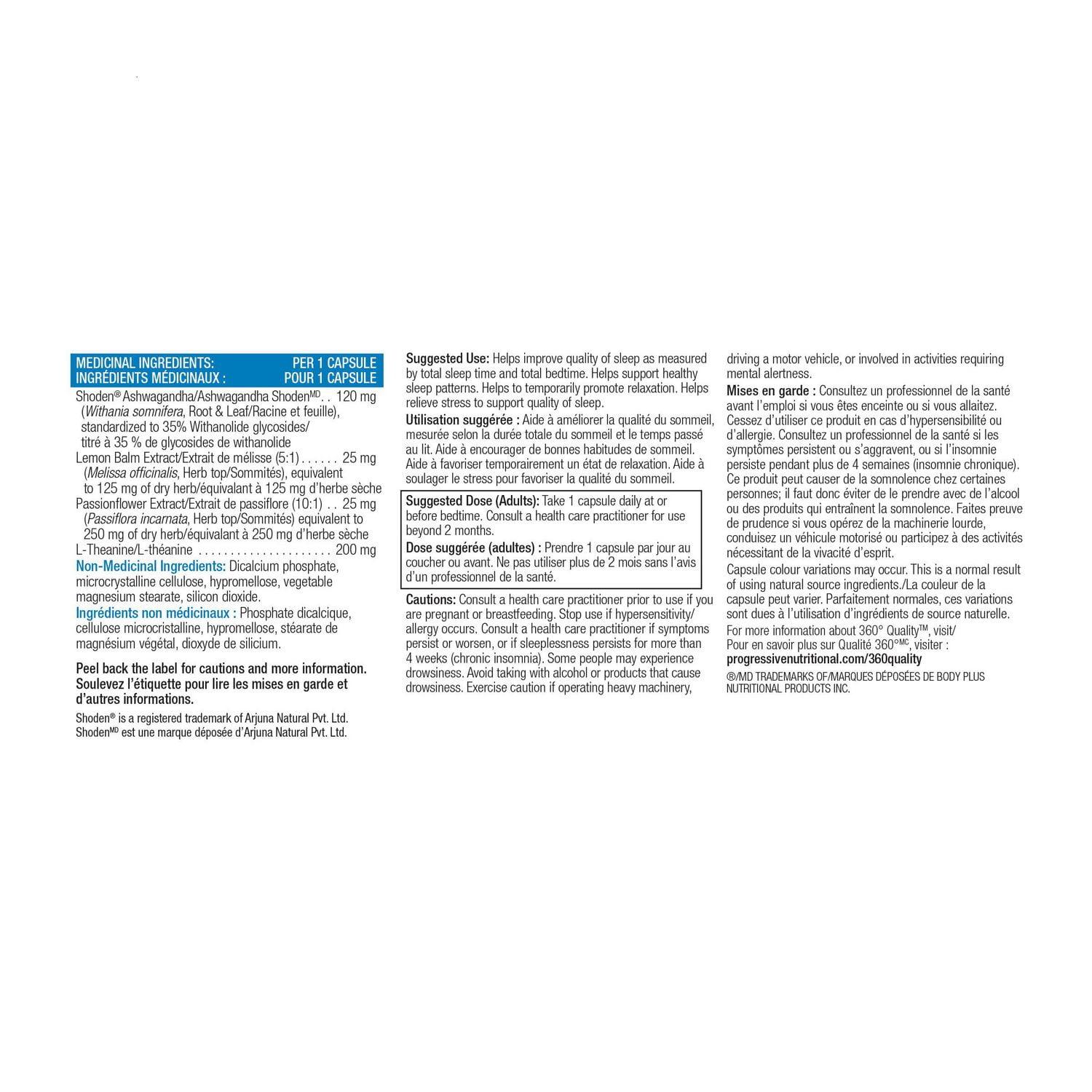 Progressive Ashwagandha Sleep Complex