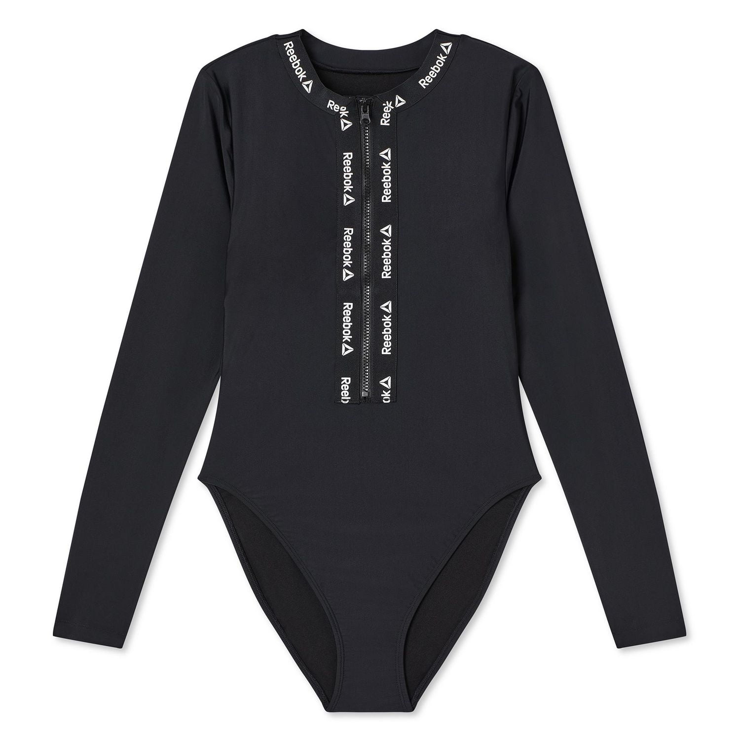 Reebok Women's Long Sleeve Zipper One Piece