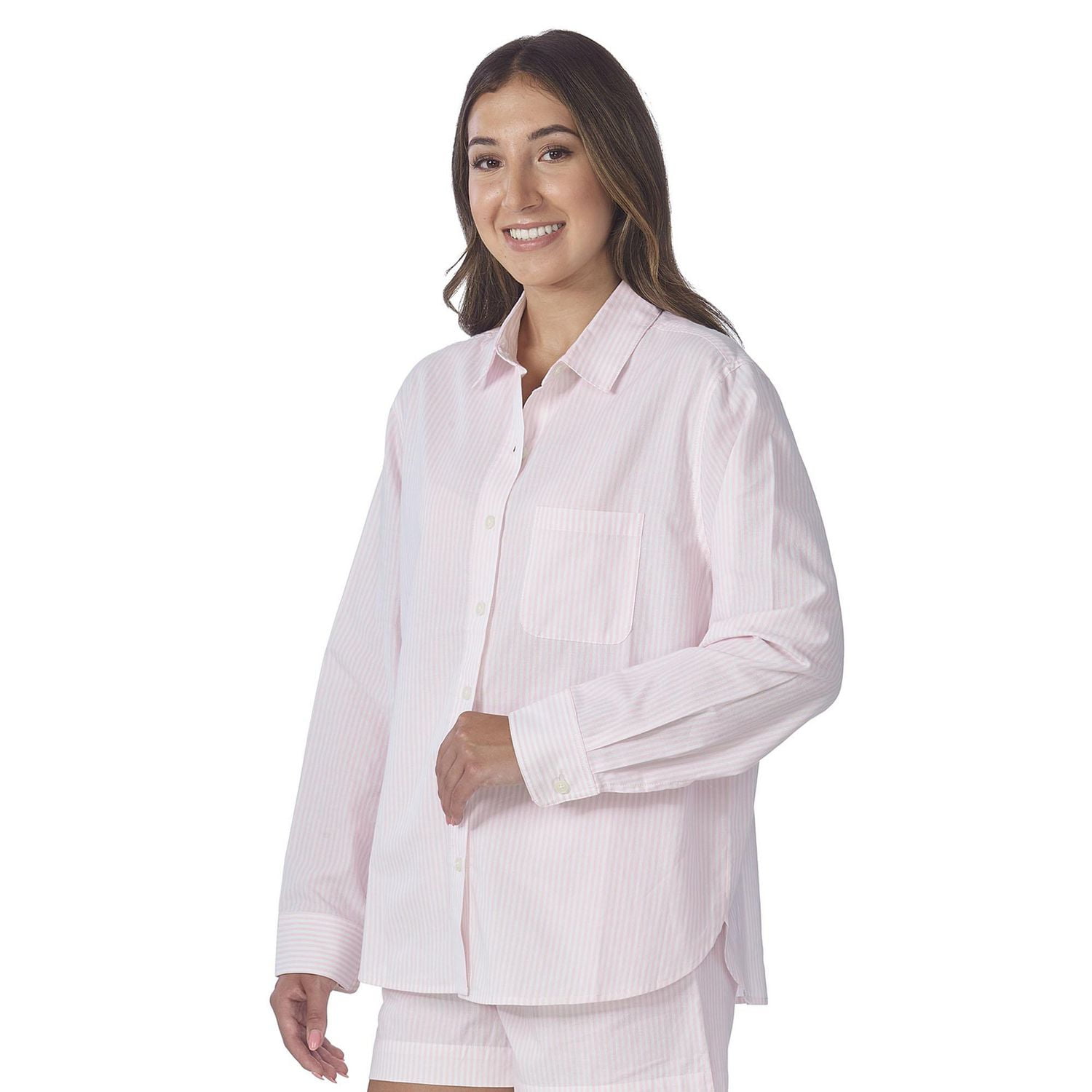 Secret vêtements de nuit Chemise classique oversize en popeline